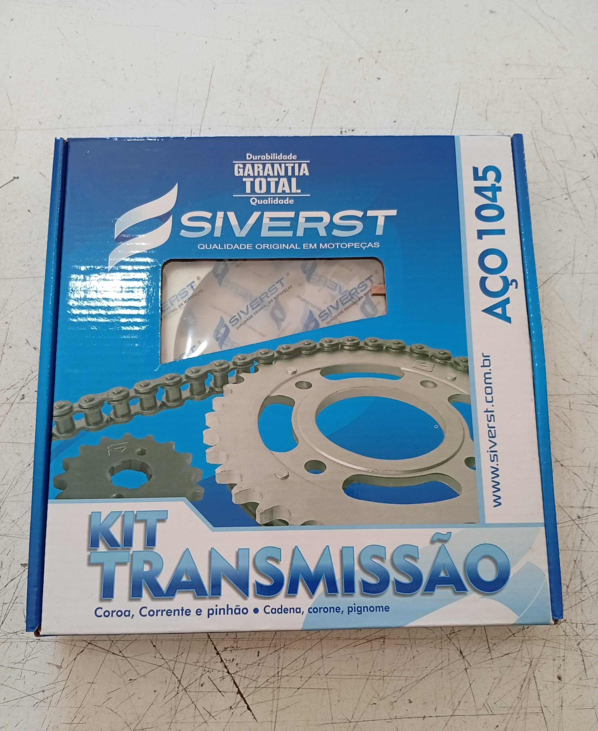 KIT DE TRANSMISION HONDA BROSS 125 / XR 125L /XR 150 - 17/54 -428H X 132L SIVERST KIT DE TRANSMISION HONDA BROSS 125 / XR 125L /XR 150 - 17/54 -428H X 132L SIVERST
